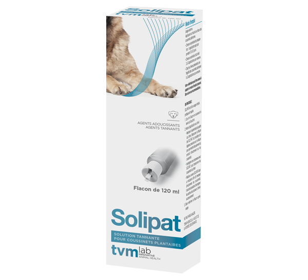 SOLIPAT - Solution tannante pour coussinets du chien